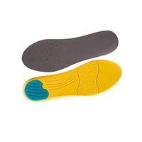 PANDA SUPERSTORE Memory Foam Orthotics Arch Pads Pain Relief Shoe Insoles (S, 9")