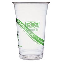 Eco-Products EPCC20GS GreenStripe Renewable & Compostable Cold Cups - 20oz, 50/PK, 20 PK/CT