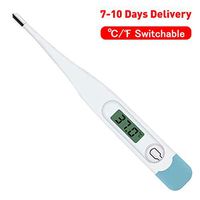 Digital Basal Thermometer, Body Thermometer °C/°F Switchable Instant Readings, Oral Armpit and Rectal Thermometer for Kids, Infants, Adults Waterproof