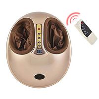 Wwarm Foot Massage Device Electric with Infrared Heat Function Shiatsu Foot Massage kneading Knock feet with Rolls & air Compression for Home Office