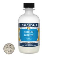 Loudwolf Sodium Nitrite/Fine Powder / 4 Ounces / 99.6% Pure/Food Grade/Ships Fast from USA