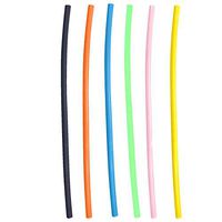 Simple Modern Reusable Plastic Straws - Fits Classic, Voyager, Scout and Cruiser Lids - 6 Pack - Assortment 1