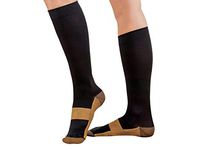 Men's Long Copper-Infused Compression Socks