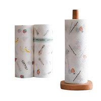 Kitchen Paper Towel, Soft & Strong Paper Towels Household Roll Paper Towels for Dishwashing (2 Rolls Fruit Printing)