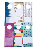 Copper Tops Compostable Wine Bottle Neck Card Tags, 6 Count per Package, 3 Pack