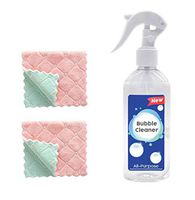 Multi-Purpose Bubble Spray Cleaner Multi-Surface Kitchen Grease Foam Cleaner 200ml,Fresh Scent-Rinse free (Standard)