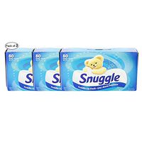 Snuggle Cuddle-Up Fresh- Fabric Softener (80 Sheets) (Pack of 3)