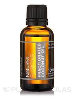 Nature's Fusions Carrier Oil - Fractionated Coconut Oil - 30m