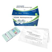 Aicare Multi Drug Test Strips 5 Panel Drug Testing 10 Packs Urine Home Use Testing Kit Cocaine (COC), Marijuana (THC), Opiate (OPI), Amphetamine (AMP), Methamphetamine (MET) Rapid Test Dip Card