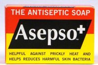 (1 Dozen) Asepso Antibacterial Agent Soap 3.2 Oz