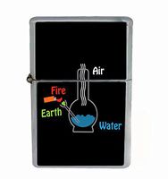 B0I\IG Elements Flip Top Oil Cigarette Lighter