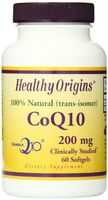 Healthy Origins kaneka COQ10 Gels, 200 Mg, 60 Count
