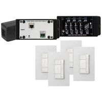 ON-Q Digital Audio 4 Room Expansion Kit White (AU7054-WH)