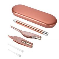 Earpicks Ear Wax Removal Tools, 3 IN 1 LED Earpick Ear Spoon Ear Cleaner Set Earwax Nasal Removal Tweezers for Ear Health Care and Nose Cleaning Pick Nipper