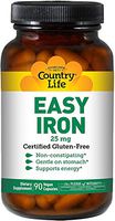 Country Life Easy Iron 25 mg 90 Veggie Caps