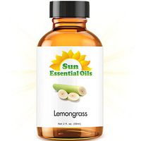Lemongrass Essential Oil (Huge 2oz Bottle) Bulk Lemongrass Oil - 2 Ounce