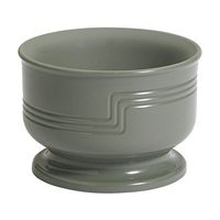 Cambro Shoreline Collection 5 Oz Small Meadow Green Plastic Insulated Bowl - 3 1/2"Dia x 2 3/8"H