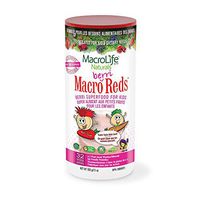 MacroLife Naturals Macro Berri Reds Multivitamin Drink Mix for Kids - All Natural W/ 1 Billion Probiotics & Enzymes to Aid Digestion & Support Immune system - Gluten Free & Vegan Ingredients