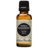 Edens Garden Vanilla Sandalwood Essential Oil Synergy Blend, 100% Pure Therapeutic Grade (Highest Quality Aromatherapy Oils- Skin Care & Stress), 30 ml