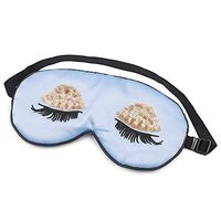 Silk Eye Sleep Mask Soft Sleeping Mask with Elastic Strap Blindfold Comfort Eye Shade Cover for Kids Girl Women Men