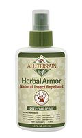 All Terrain Pet Herbal Armor DEET-Free Insect Repellent, 4oz, Natural Essential Oils Based Formula, Great for Camping & Outdoor Activities