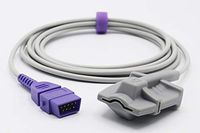 Compatible Armstrong Medical/BCI SpO2 Sensor Adult Soft 9 Pin Connector