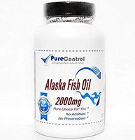 Alaska Fish Oil - Alaska Fish Oil - Omega 3 Oils // 120 Capsules // Pure // by PureControl Supplements