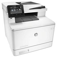 HP Laserjet Pro M477fdw Multifunction Wireless Color Laser Printer with Duplex Printing (CF379A) (Renewed)