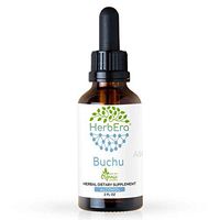 Buchu A60 Alcohol Herbal Extract Tincture, Super-Concentrated Organic Buchu (Agathosma Betulina) Dried Leaf (2 fl oz)