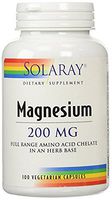 Magnesium 200mg Solaray 100 Caps