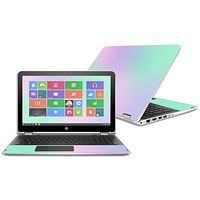 Mightyskins Skin Compatible with Hp Pavilion X360 15.6" (2016) - Cotton Candy | Protective, Durable, and Unique Vinyl Decal Wrap Cover | Easy to Apply, Remove, and Change Styles | Made in The USA