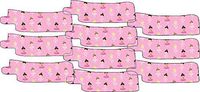 Nasogastric or Oxygen Tube precut Adhesive Tape Ballerina Theme x 10 Pack. (Left Side)