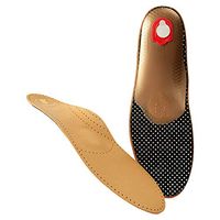 Bergal Men’s Exclusive Insole w/Activated Carbon, Tan Leather, USM10 / EU43