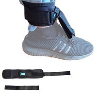 Ankle Joint Foot Drop Orthoses Stroke Hemiplegia Rehabilitation Supplies, Comfort Cushioned Adjustable Wrap,a,Thick