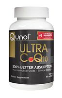 Ultra CoQ10, 100 mg, 60 Softgels - Qunol - UK Seller by Qunol