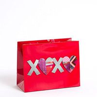 Papyrus XOXO Lovestruck Medium Gift Bag - Valentine's Wedding Shower Birthday Any Occasion
