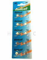 Hillflower 10 Piece AG3 LR59 LR726 G2 396A 397 196 Card 0% Hg 1.5V Long Duration Alkaline New Battery