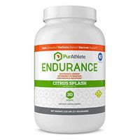 PurAthlete Endurance Hydration Powder + Recovery Drink Electrolyte Replacement with Hydrolyzed Whey Protein Isolate for Athletes - Magnesium, Glutamine, Amino Acids BCAA (Citrus Splash - 30 Servings)