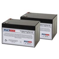 TrueSpeed Power RiderDL 250 12V 12Ah Scooter Replacement Battery Set