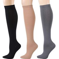 Compression Socks for Women & Men - Ovruns Best 15-20 mmHg Pregnancy Nurse Flight Travel Recovery Medical Support