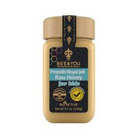 BEE & YOU Propolis Royal Jelly Raw Honey for Kids, 6.7 Ounce