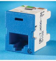Ortronics Clarity TracJack CAT6 Jack, Dark Blue - OR-TJ600-36