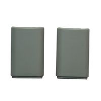 OSTENT Rechargeable Battery Pack Compatible for Microsoft Xbox 360 Wireless Controller Color White Pack of 2