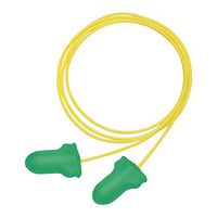 Max Lite Corded Green Earplugs (100 Pairs)