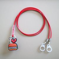 BTE Hearing Aids Clips Safty Protection Accessory (Red 2)