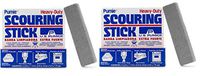 U.S. Pumice Pumie Scouring Stick, Heavy Duty Extra Strong Pumice Cleaning Bar (2 Pack)