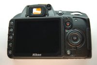 Nikon D3100 Rear Cover Assembly Back Lid with LCD Display GioStock
