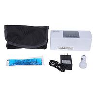 Kenrtuers Mini Fridge Portable Insulin Cooler Travel Case Cold Medicine Storage Bag Refrigerated Box Rechargeable Mini Refrigerator for Diabetic Organizer Medical