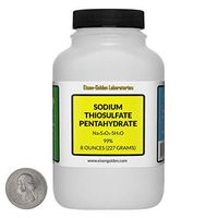 Sodium Thiosulfate Pentahydrate [Na2S3O4.5H2O] 99% AR Grade Powder 8 Oz in a Bottle USA