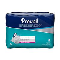 Prevail Breezers360 Adult Diaper Briefs, Ultimate Absorbency, Large (45'-62'), PVBNG-013 (Case of 72)